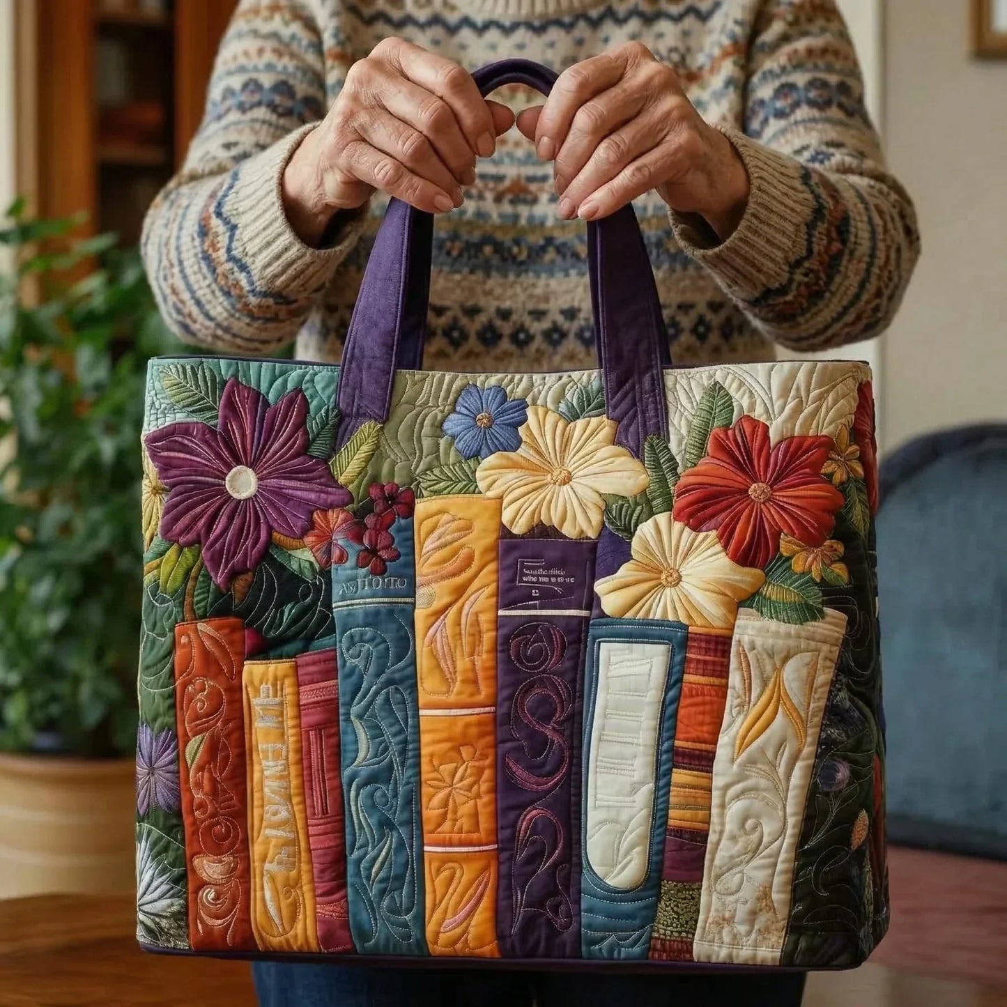 Bolso Artesanal - Amante de los Libros