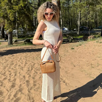 Bolso Tatiana | Rafia y Piel