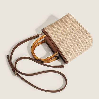 Bolso Fabiola | Rafia y Piel