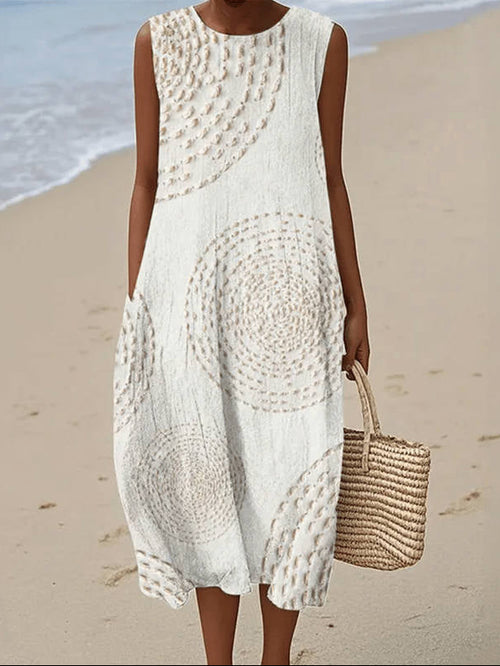 Luna | Vestido Casual Retro