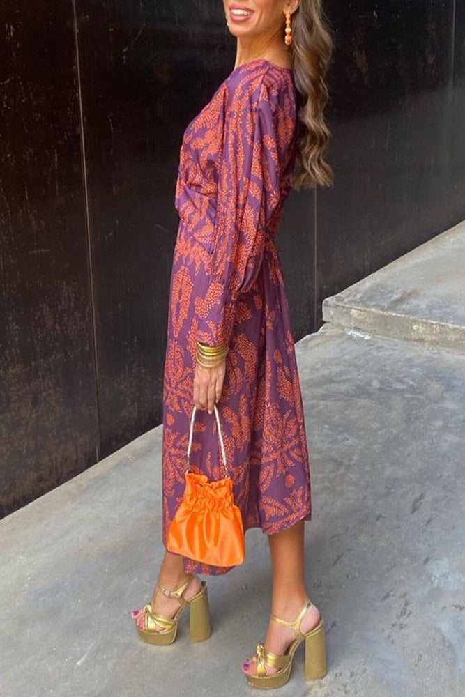 Isadora | Vestido con Estampado de Encanto Atemporal