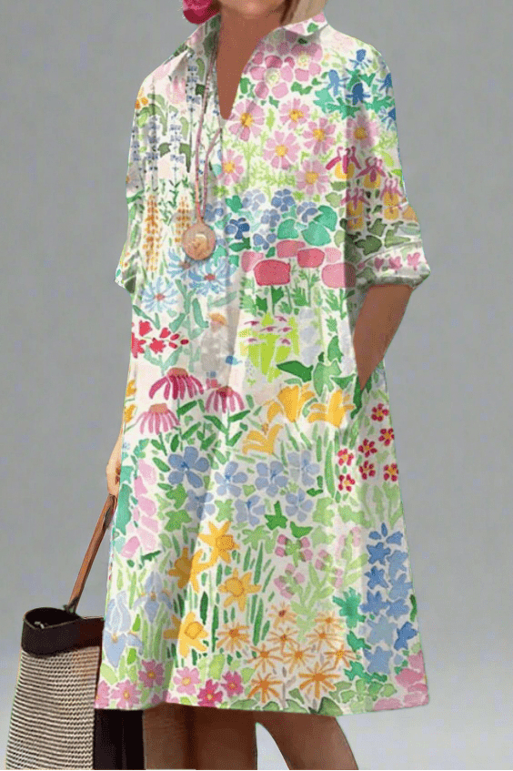 Lola | Vestido midi elegante