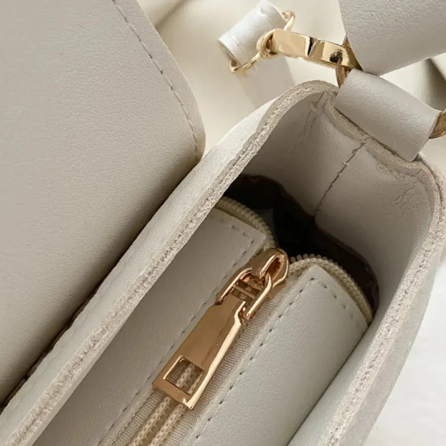 Bolso Noa | Rafia y Piel
