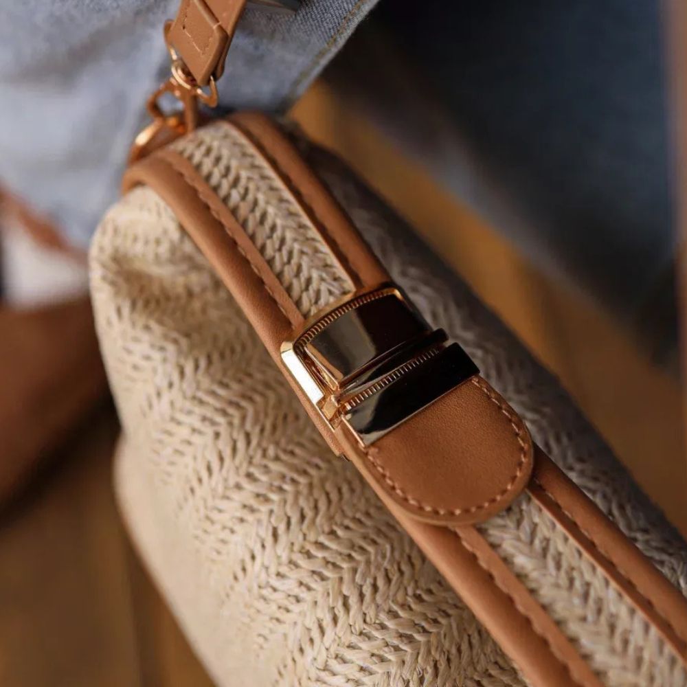 Bolso Tatiana | Rafia y Piel