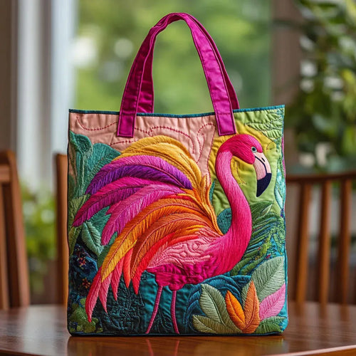 Bolso Artesanal - Flamenco Arcoíris