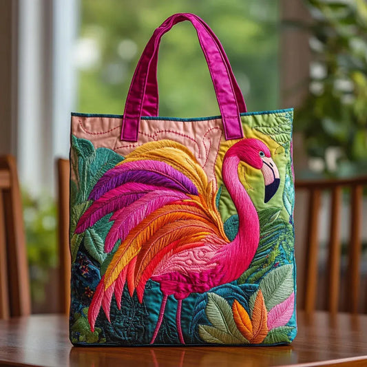 Bolso Artesanal - Flamenco Arcoíris