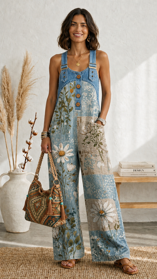 Luna Mono Floral Vintage