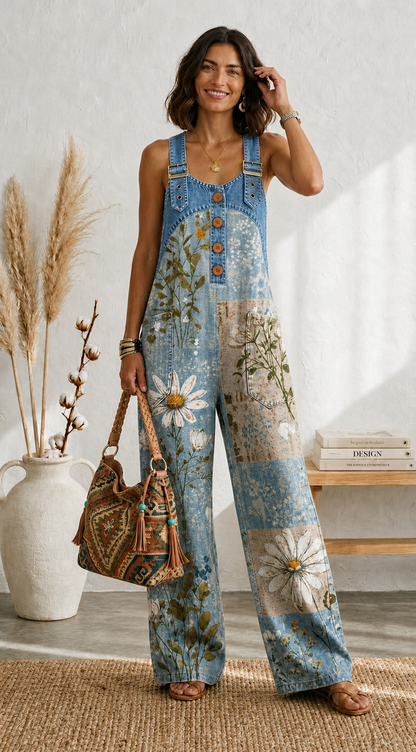 Luna Mono Floral Vintage
