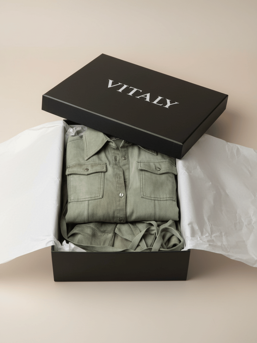 Andrea| Vestido Maxi Verde Salvia Vintage