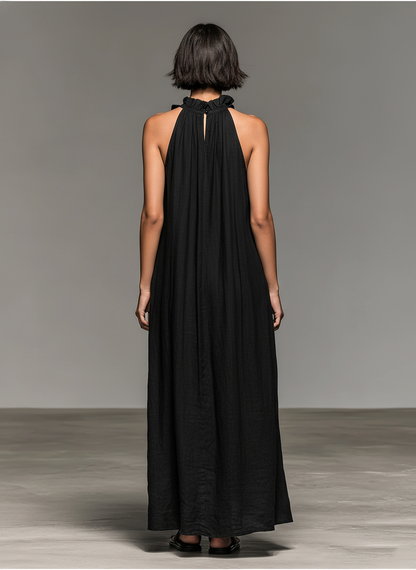 Lora | Abito Maxi con Tasche