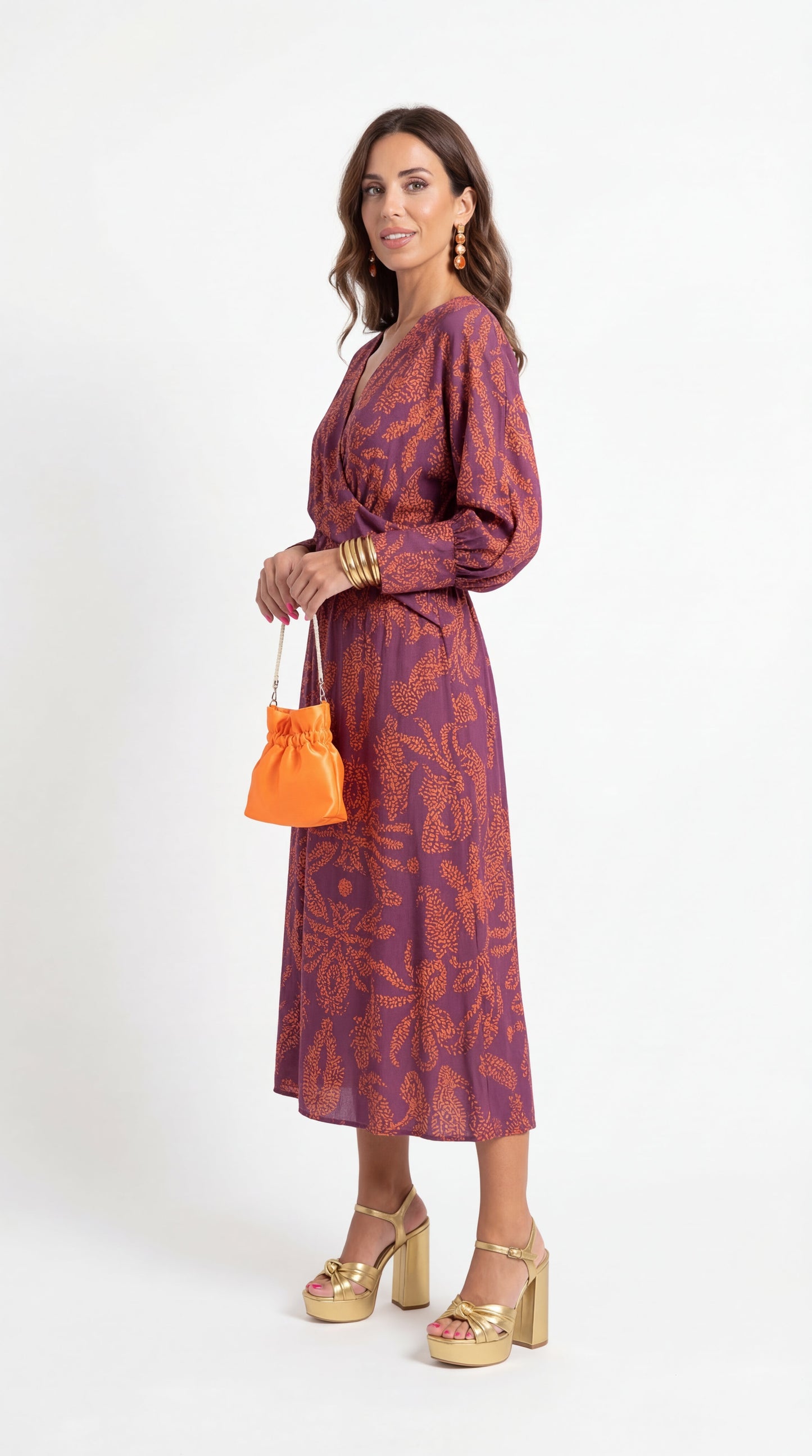 Isadora | Vestido con Estampado de Encanto Atemporal
