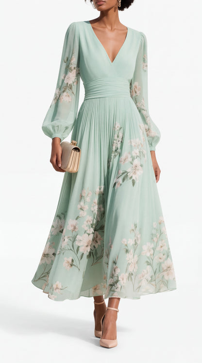 Coral | Vestido Verde Claro