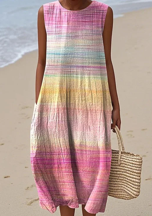 Anna | Vestido Midi Patchwork