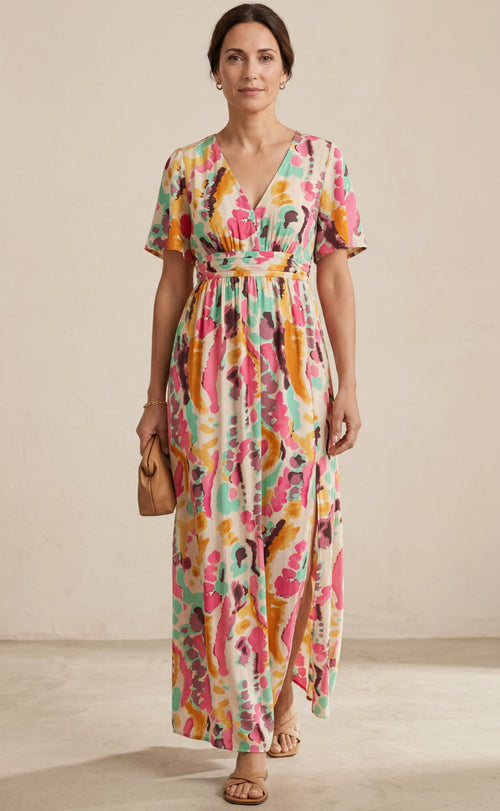 Yuki | Vestido Tie-Dye V