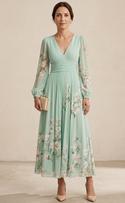 Coral | Vestido Verde Claro
