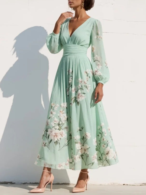 Coral | Vestido Verde Claro