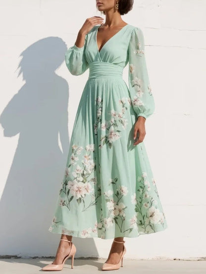 Coral | Vestido Verde Claro