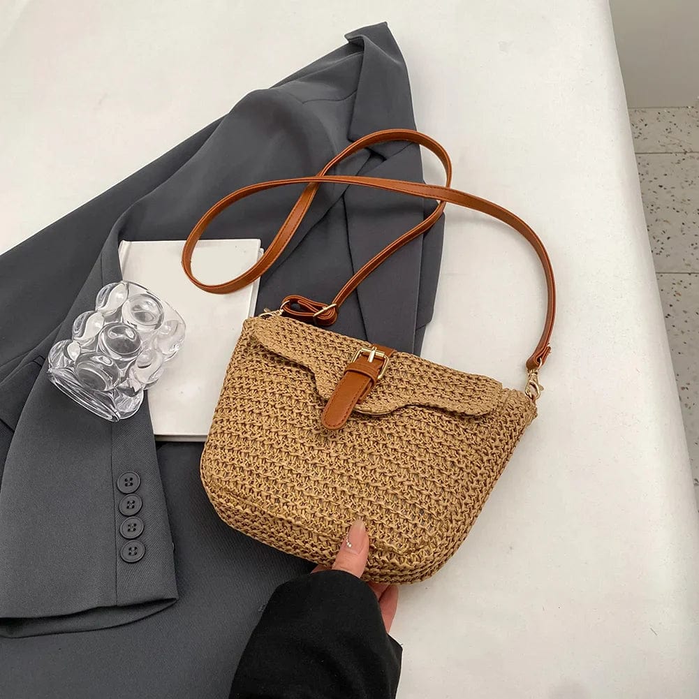 Bolso Sofía | Rafia y Piel