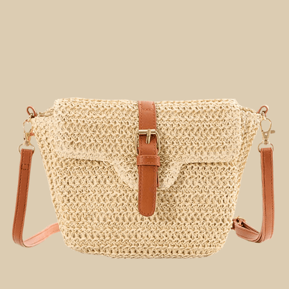 Bolso Sofía | Rafia y Piel