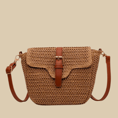 Bolso Sofía | Rafia y Piel