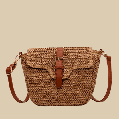 Bolso Sofía | Rafia y Piel