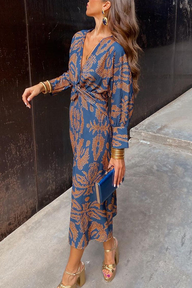 Isadora | Vestido con Estampado de Encanto Atemporal