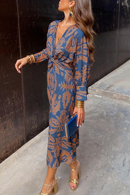 Isadora | Vestido con Estampado de Encanto Atemporal