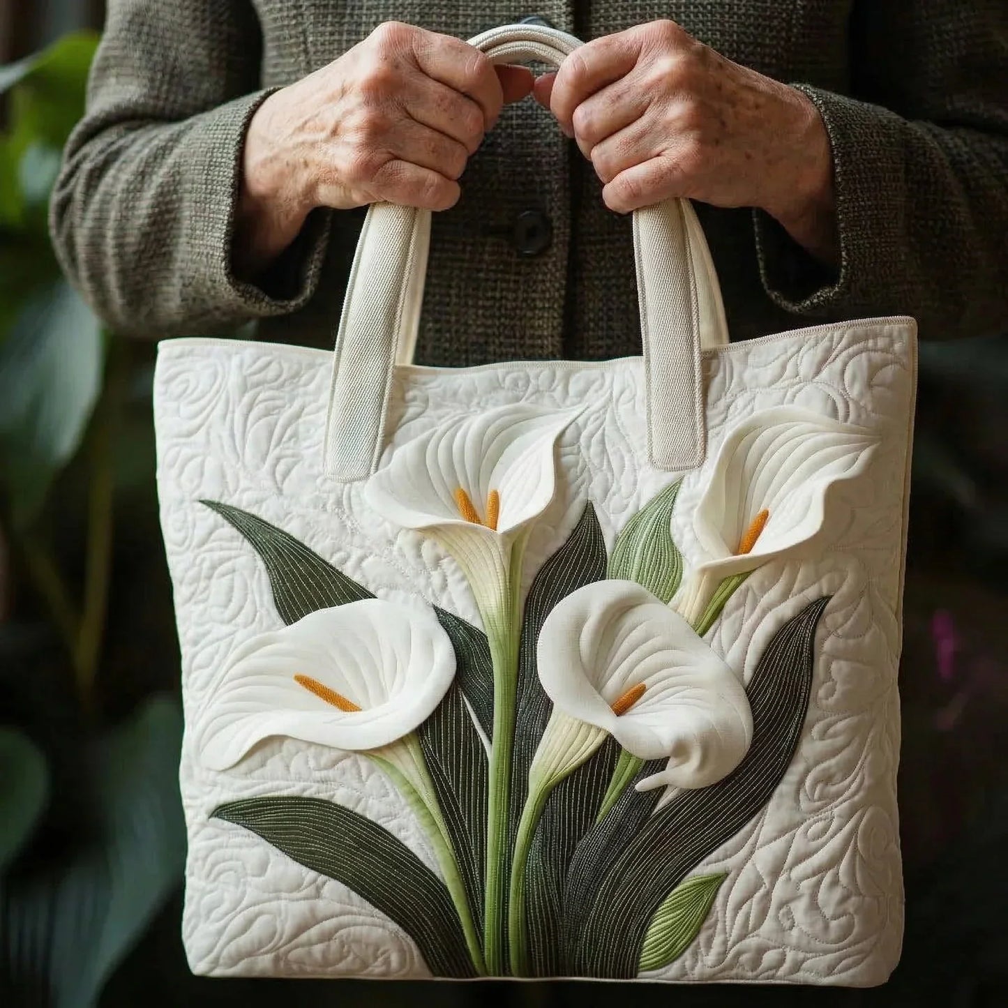 Bolso Artesanal - Calas Blancas