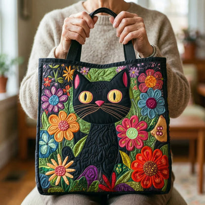 Bolso Artesanal - Gato Negro Encantado