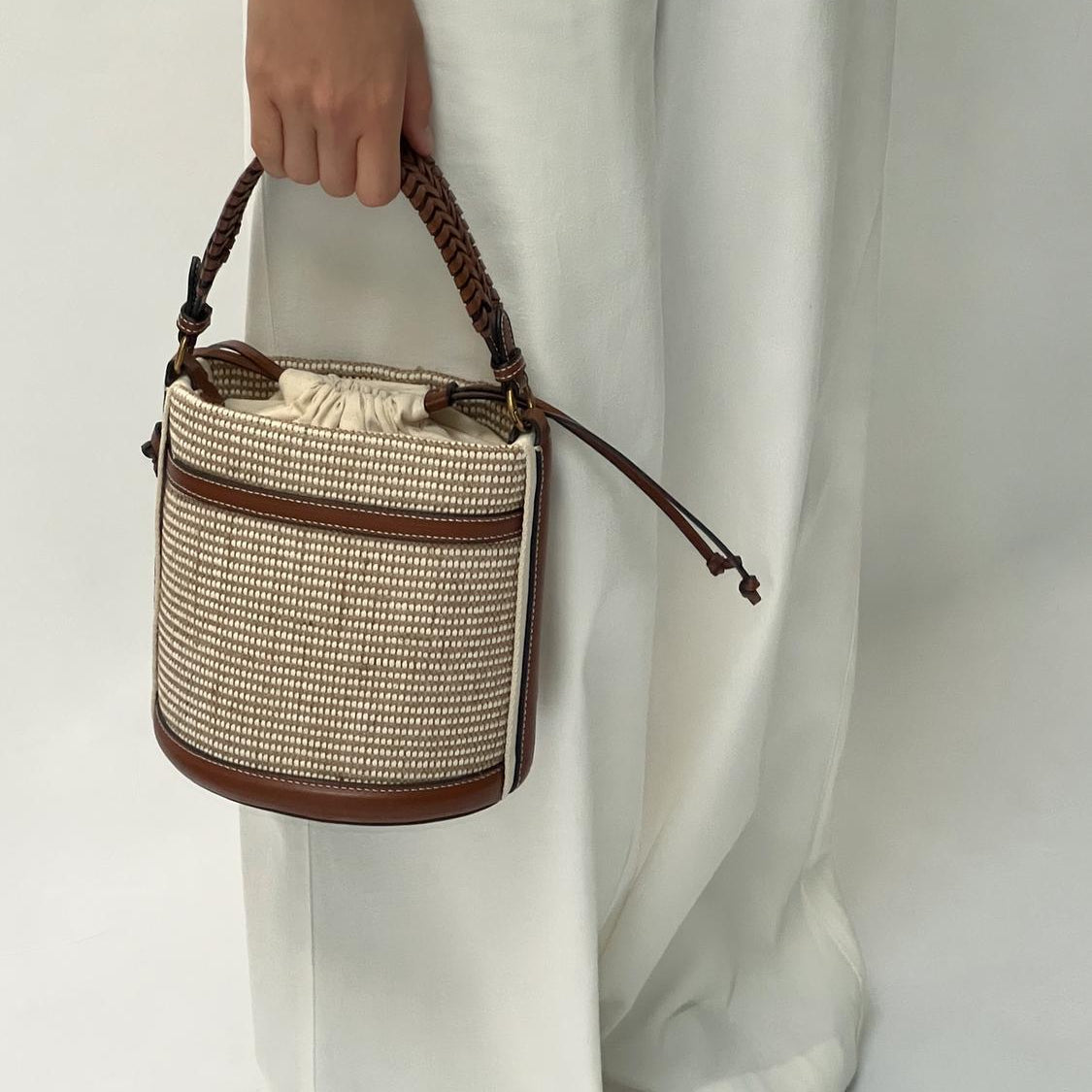 Bolso Renata | Rafia y Piel