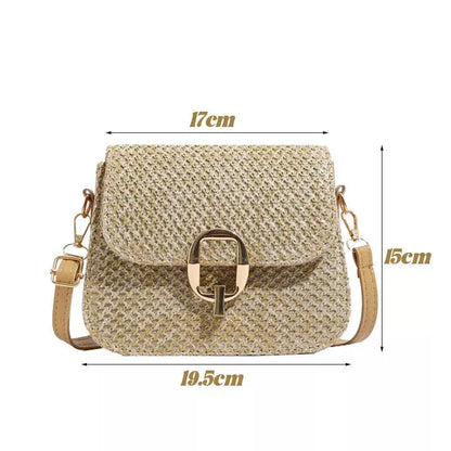 Bolso Vega | Rafia y Piel