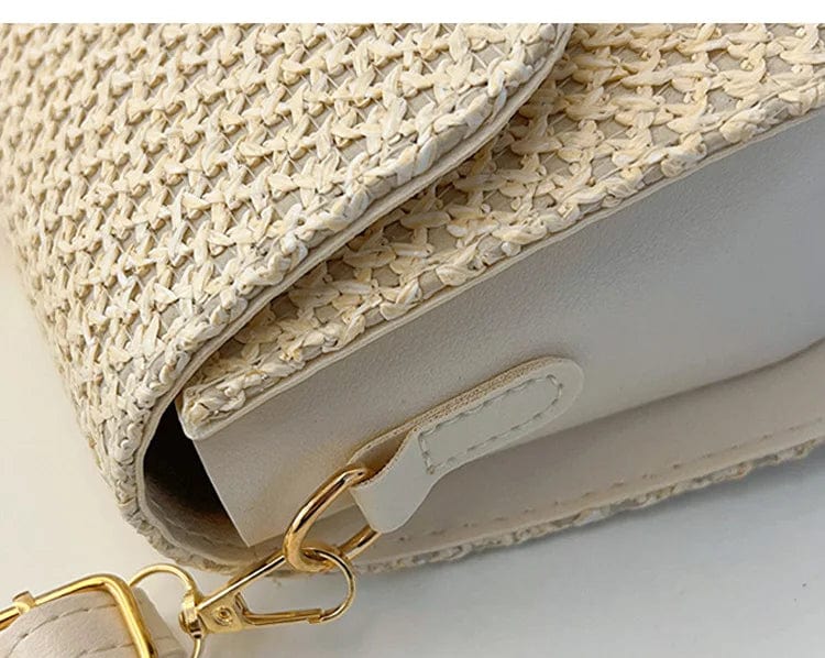 Bolso Vega | Rafia y Piel