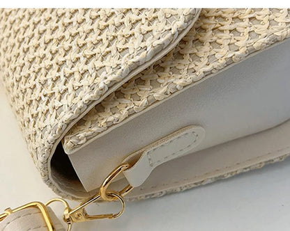 Bolso Vega | Rafia y Piel