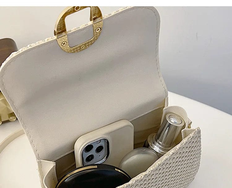 Bolso Vega | Rafia y Piel