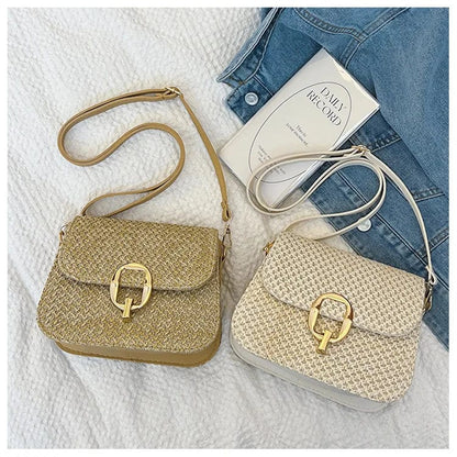 Bolso Vega | Rafia y Piel