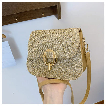 Bolso Vega | Rafia y Piel