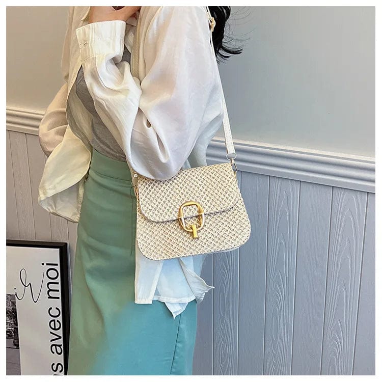 Bolso Vega | Rafia y Piel