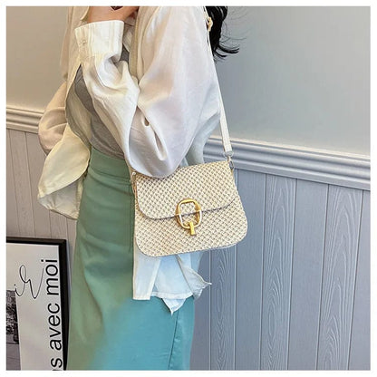 Bolso Vega | Rafia y Piel