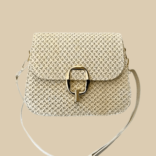 Bolso Vega | Rafia y Piel