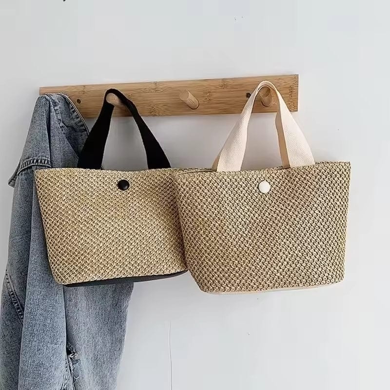 Bolso Isabel | Rafia y Piel