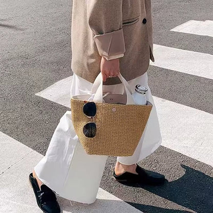 Bolso Isabel | Rafia y Piel