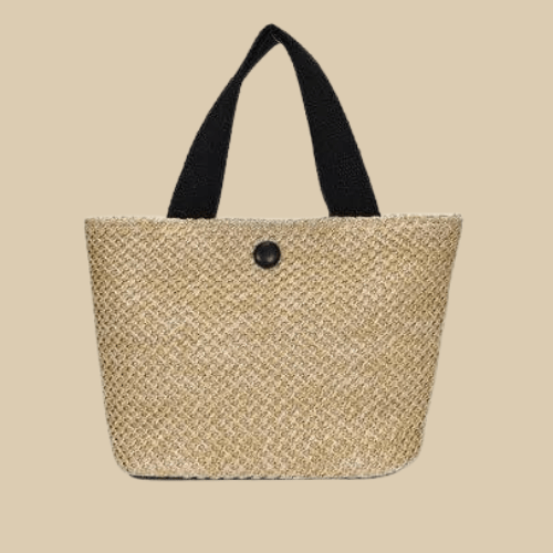 Bolso Isabel | Rafia y Piel