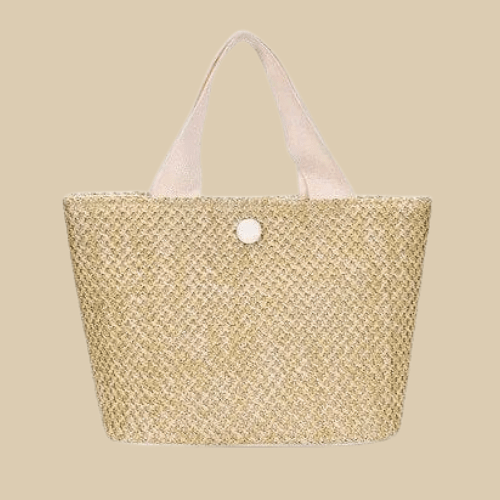 Bolso Isabel | Rafia y Piel