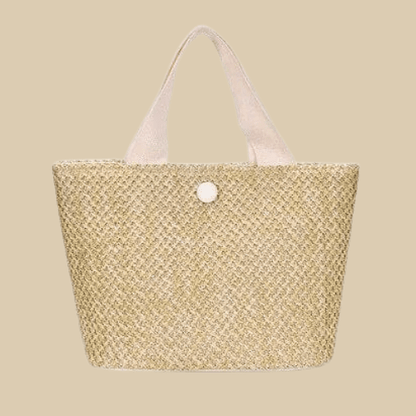 Bolso Isabel | Rafia y Piel