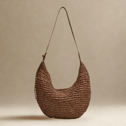 Bolso Dalia | Rafia y Piel