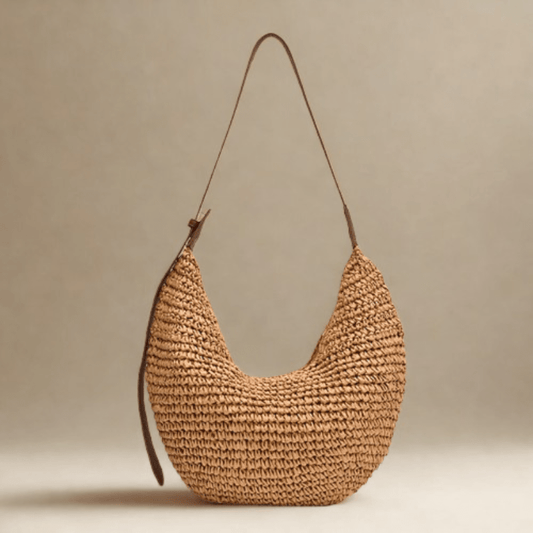 Bolso Dalia | Rafia y Piel
